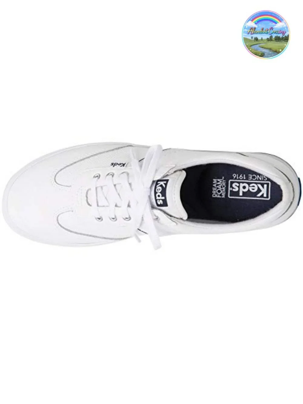 Women's Keds Courty Core Lace Up Fashion Sneakers Leather Memory Foam